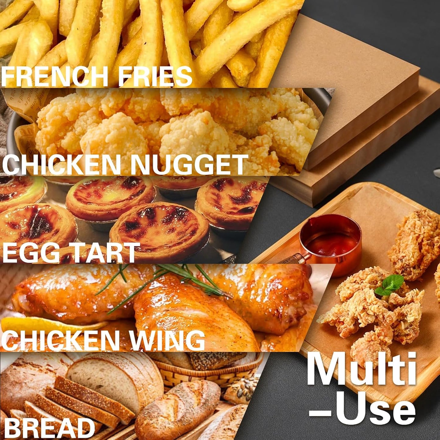 130 Pcs Disposable Mini Air Fryer Liners for COSORI 2.1 Qt Air Fryer | Small Air Fryer Liners, Pre-Cut and Ready to Use Upon Receipt, Food-Grade Safe, Heat to 430°F, Non-Stick