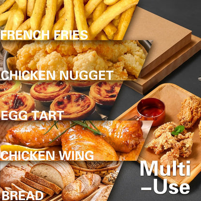 130 Pcs Disposable Mini Air Fryer Liners for COSORI 2.1 Qt Air Fryer | Small Air Fryer Liners, Pre-Cut and Ready to Use Upon Receipt, Food-Grade Safe, Heat to 430°F, Non-Stick