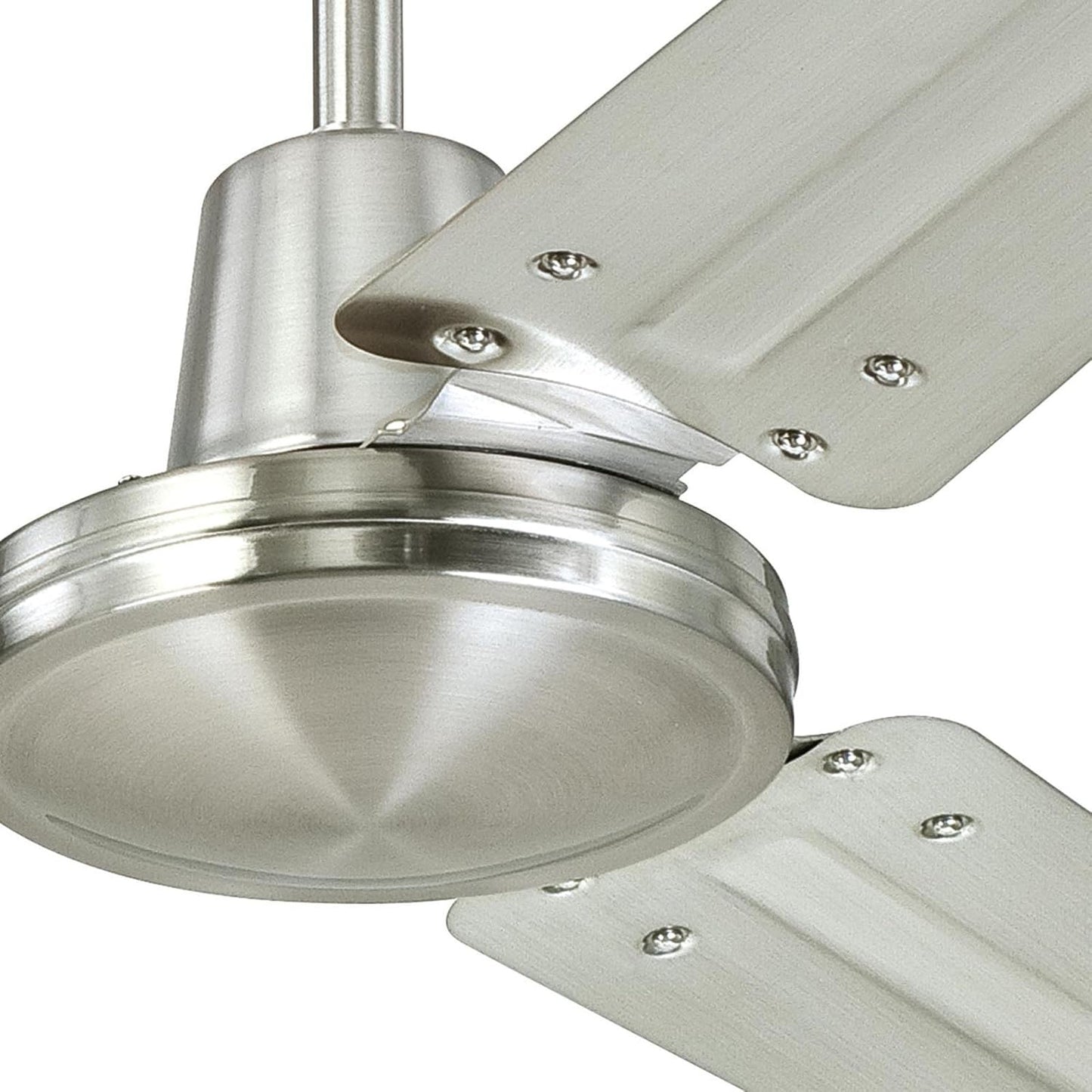Westinghouse 7840900 Industrial 56-Inch Three-Blade Ceiling Fan with J-Hook Installation System, White, Wall Control | J-hook installation system, Wall control included, Three steel blades, Indoor installation, High-airflow performance