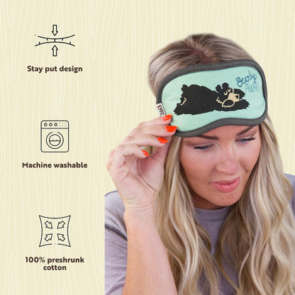 Lazy One Women's Cotton Face Mask for Sleep, Washable Sleeping Mask for Adults