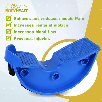 BodyHealt Foot Rocker, Calf Stretcher - Achilles Tendon Stretcher for Foot Exercise. Foot Rocker for Plantar Fasciitis, Achilles Tendonitis & Tight Calf Pain. Foot Stretcher & Calf Roller for Muscles
