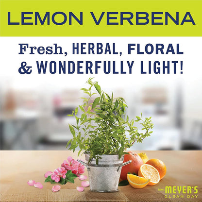 MRS. MEYER'S CLEAN DAY Baking Soda Cream Cleaner, Lemon Verbena, 16 fl oz | Freshens Kitchen, Removes Soap Scum and Grease, For Use on Sinks, Stovetops, Pots, & Pans