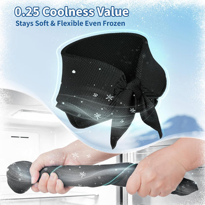 Widened Cooling Neck Wraps Long Lasting Neck Ice Pack Wrap