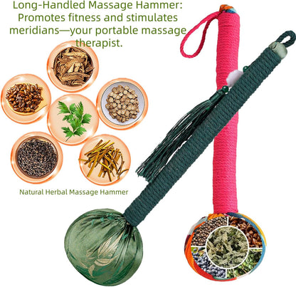 Body Massage Hammer, Manual Back Massager Tool for Body Relief