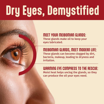 HotHands Therapy Warming Eye Compress, Tired & Dry Eye Relief, 1 Compress