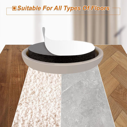 Furniture Sliders for Carpet 16 PCS - 3 1/2" | Heavy Duty Furniture Movers Sliders, Reusable Moving Pads, Easily and Safely Move Any Item, Floor Protection