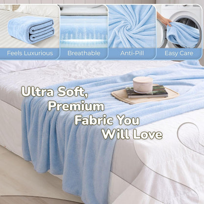 Super Blanky Wearable Blankets for Women & Men, Dorm Room Essentials, Gift for Her, Gifts for Women, Wife Birthday Gift Ideas