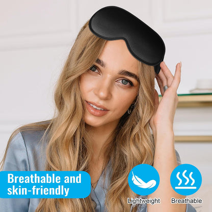 Sleep Mask for Lash Extensions, 3D Contoured Weighted Eye Cover