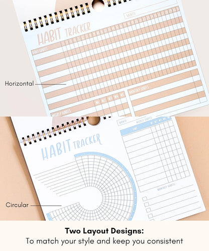 Lamare Habit Tracker Calendar 2026 – Premium Daily Habit Tracker Journal