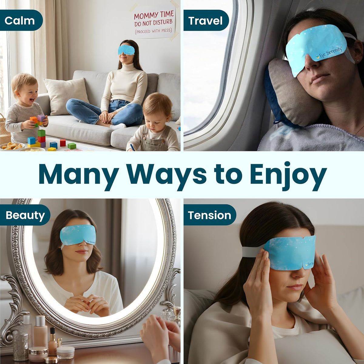 Eye Serenity Steam Eye Mask, Heated Eye Mask Fast Relief for Stye Unscented