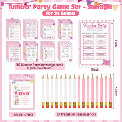 217 Pcs Family Party Bingo Games and Fun Activities Family Gathering Sleepover Question Card Set Game for Adults Games Indoors, Sleepover Activity Supplies