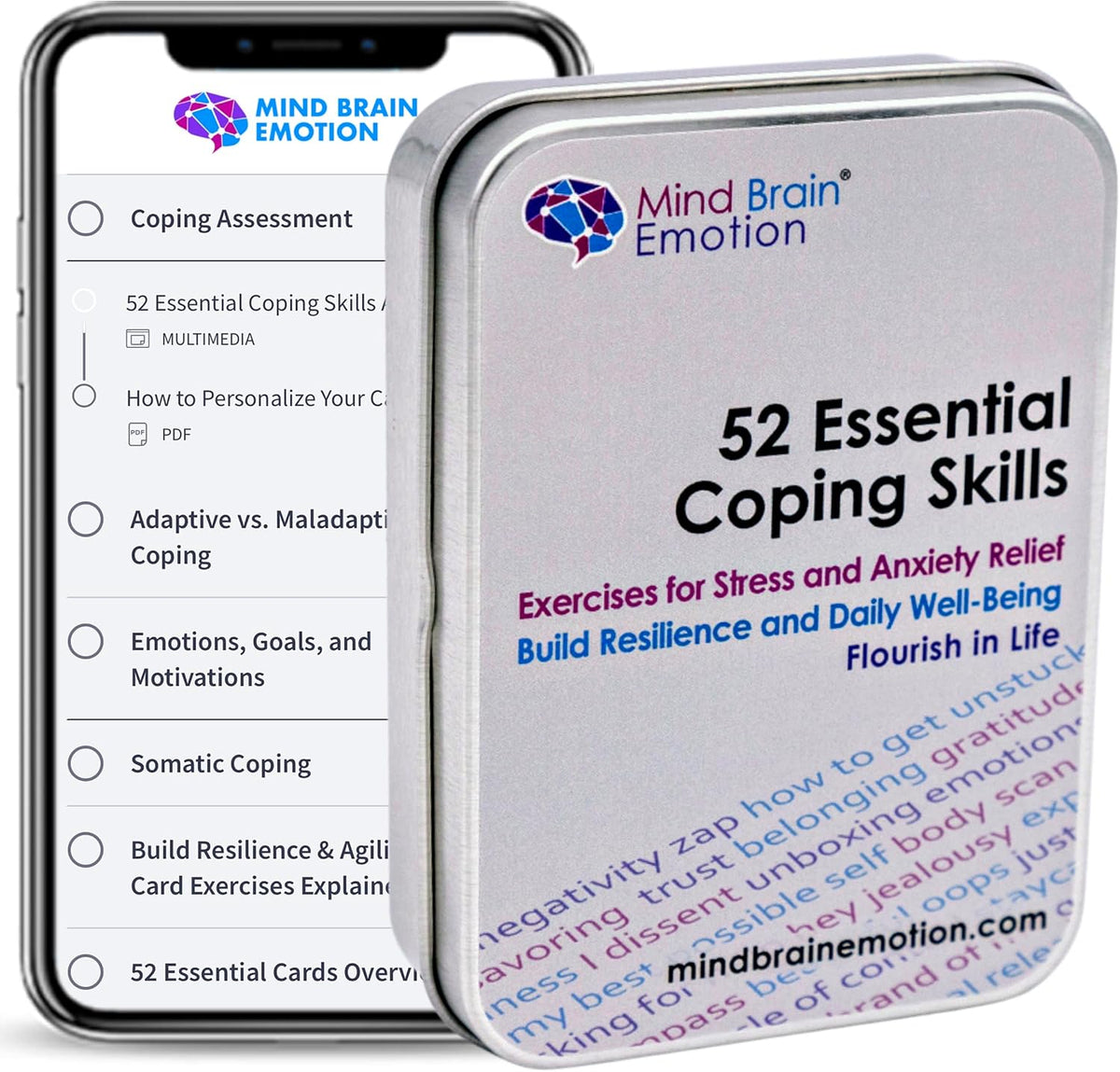 Mind Brain Emotion 52 Essential Life Skills: No-Excuses Game to Teach Kids, Teens & Adults How to Care for Self & Chores, Practical Solution for Responsible Boys, Confident Girls, Happy Family