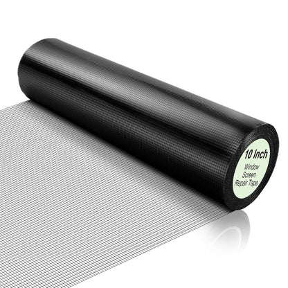 CroBlissful 5 Inch X 20 ft Extra Wide Window Screen Tape Mesh Repair, Gray | Strong Adhesive, Waterproof Fiberglass, Screen Repair Kit Patch, for Window Door Tears Holes
