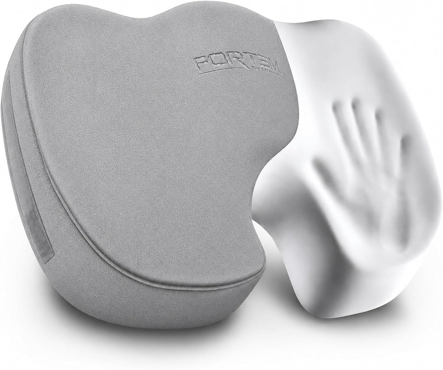 FORTEM Seat Cushion, Office Chair Cushion, Memory Foam Car Seat Cushions, Sciatica Coccyx Tailbone Pain Relief, Chair Cushions for Back Support, Sitting Pad for Gaming, Washable Cover, Non Slip