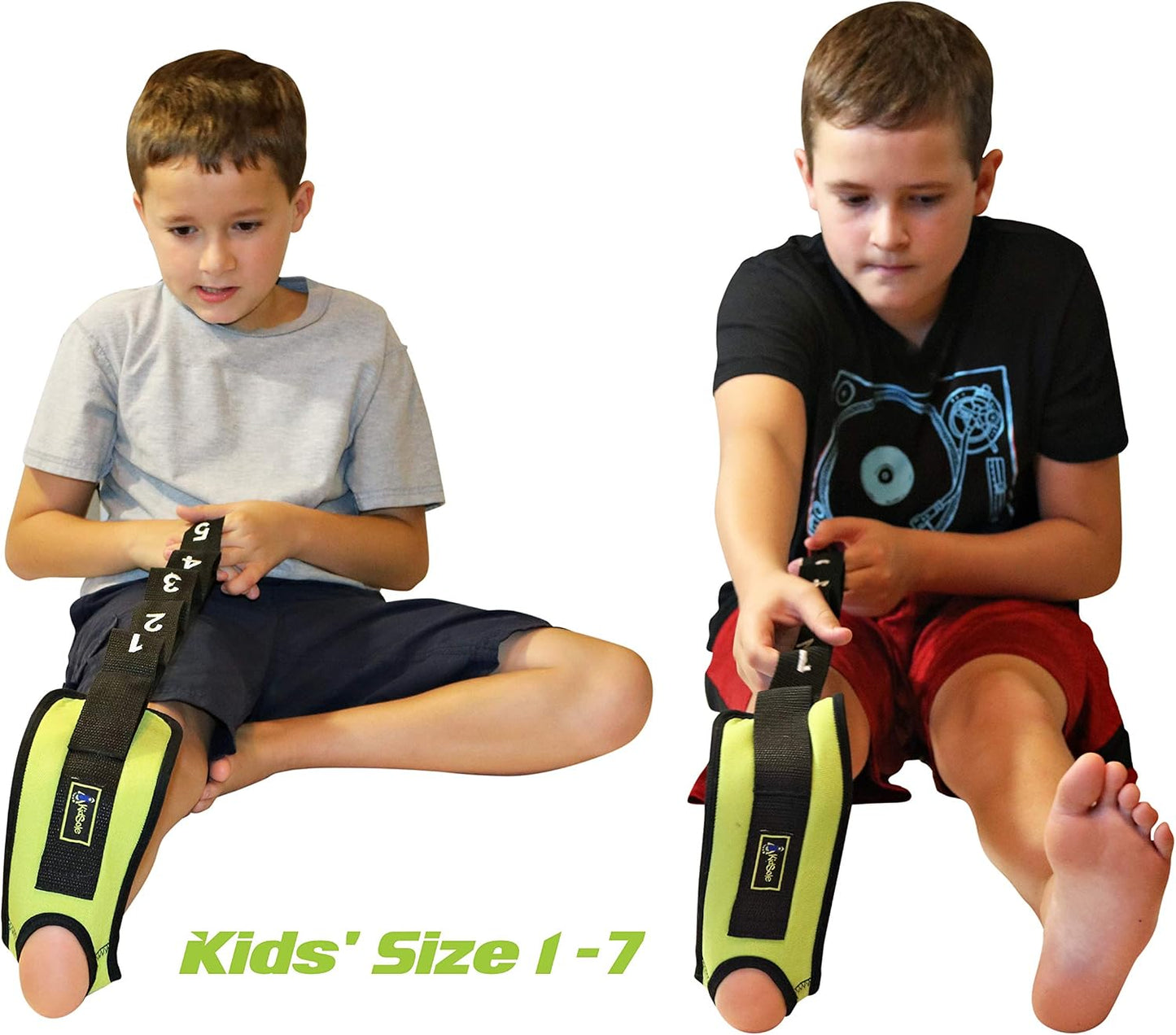 Smart Stretch Strap for Foot, Calf & Hamstring Muscles. Guided Stretching Device for Posture Correction, Plantar Fasciitis, Arch Development & Other Leg & Foot Stretches.