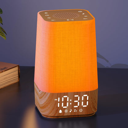 Sunrise Alarm Clock with Sound Machine, Gentle Wake Up Light for Bedroom