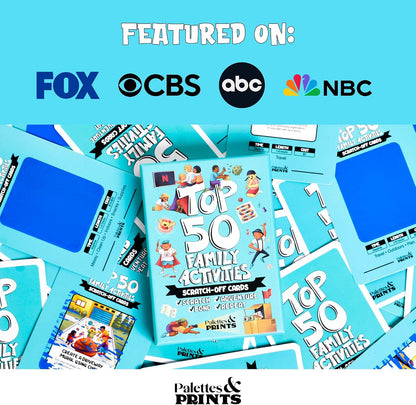 Top 50 Family Activities - 50 Fun Scratch Off Adventures