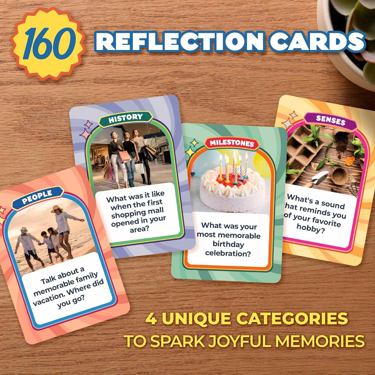 ThinkPsych Golden Memories - Conversation & Memory Game for Seniors