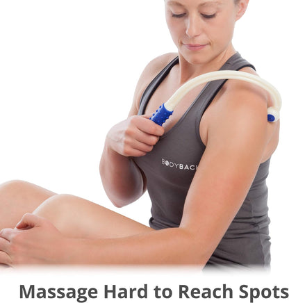 Body Back Mini Neck Massager - Travel Size Back Massager for Trigger Points | FSA Eligible Handheld Neck & Shoulder Massager, Pressure Point Relief Tool For Deep Tissue Pain Relief & Muscle Relaxation