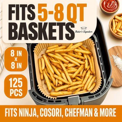 Air Fryer Paper Liners, Air Fryer Disposable Liners