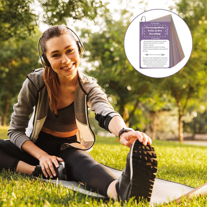 32 Pcs Somatic Therapy Exercise Cards 5.9 x 4 Inches Mindfulness Cards Coping Skills for Nervous System Regulation, Relieve Anxiety, Reconnect with Your Body, and Find Comfort