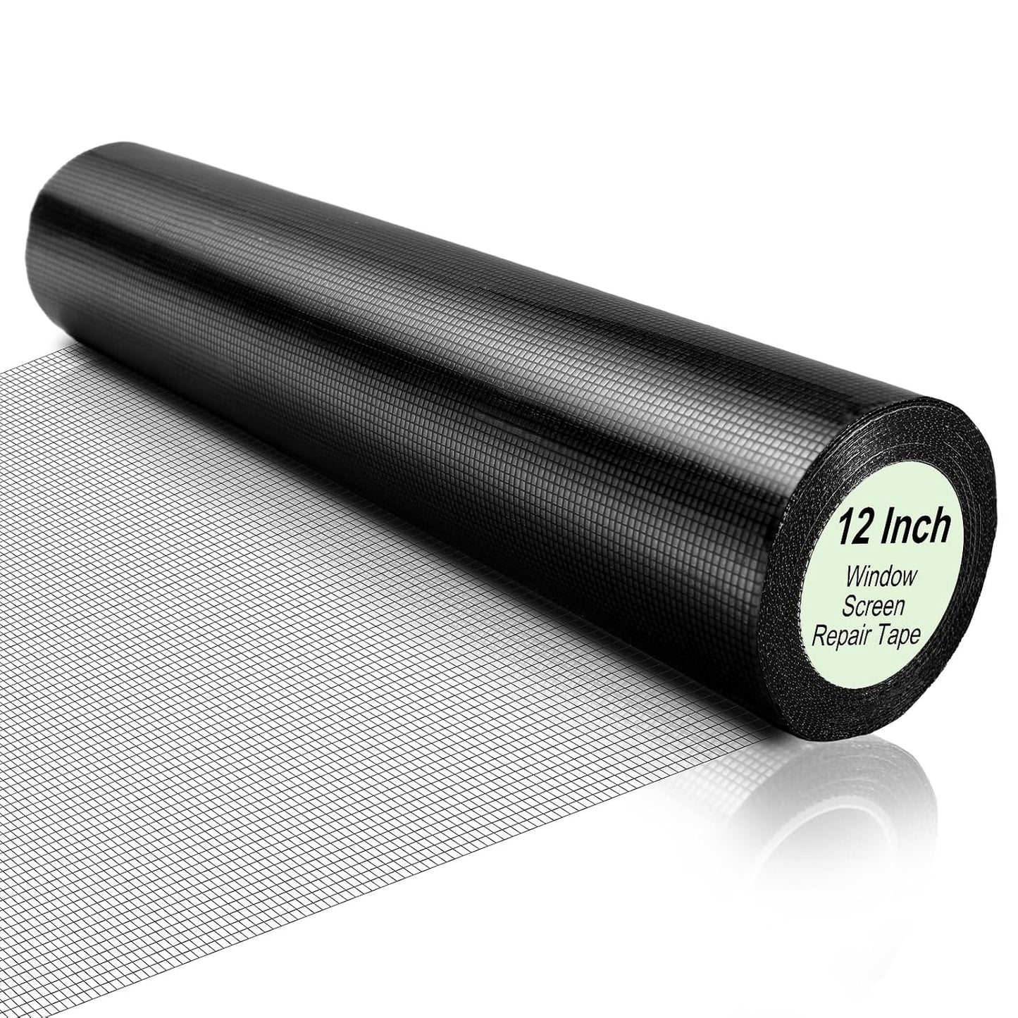 CroBlissful 5 Inch X 20 ft Extra Wide Window Screen Tape Mesh Repair, Gray | Strong Adhesive, Waterproof Fiberglass, Screen Repair Kit Patch, for Window Door Tears Holes