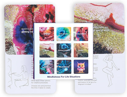 Mindfulness Cards | 48 Research-Backed Techniques for Real-Life Situations | Emotional Intelligence, Growth Mindset, Conflict Resolution, & Daily Mindfulness
