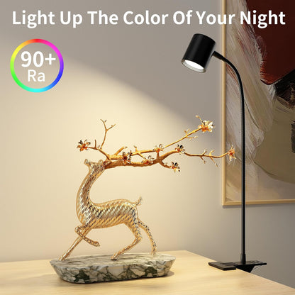 Desk Lamp USB Clip On Light,Book Lights for Reading at Night Clamp Light