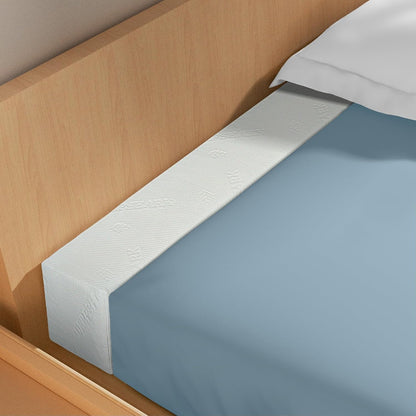 DEEPSHARK Mattress Gap Filler, Bed Gap Filler for Twin,Mattress Extension for Headboard Seams, Bed Space Cracks White(39"×4"×6", Twin/XL)