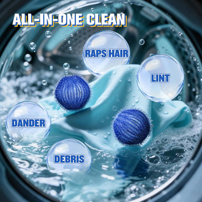 Pet Hair Remover for Laundry 12PCS Reusable Fur Catcher for Washer Dryer | Reusable Pet Hair Remover for Washing Machine, Dog Cat Fur Catcher for Laundry, Works on Clothes, Blankets, Towels, Sheets