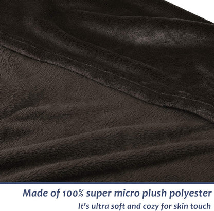 Solaris Wearable Blanket with Sleeves for Adults, Softness Comfort Warmth Fleece Gift for Women Men, Snuggy Body Throw TV Blanket for Home Office Lounge, Gift for Your Lover