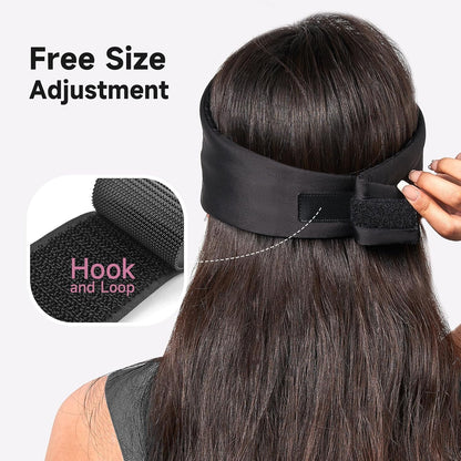 Umisleep Satin Sleep Mask for Side Sleeper, Blackout Eye Mask for Women Men