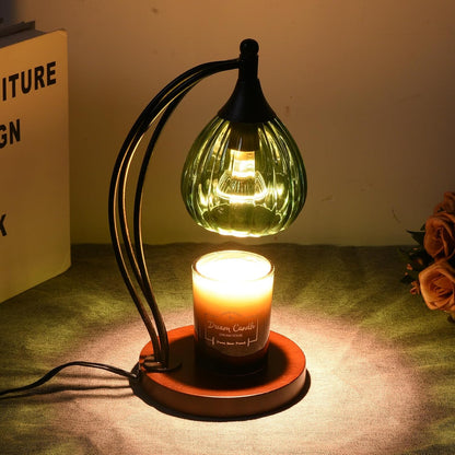 Candle Warmer Lamp with Timer and Dimmer - Electric Melter for Scented Jar Candles - Housewarming, New Home Decor