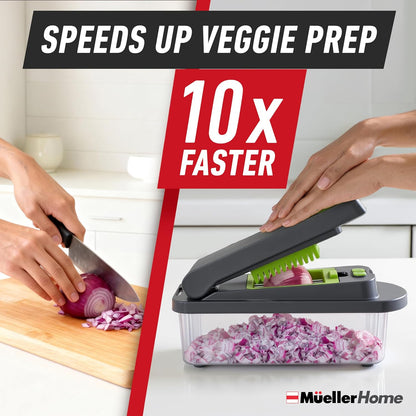 Mueller Pro-Series All-in-One, 12 Blade Mandoline Slicer for Kitchen