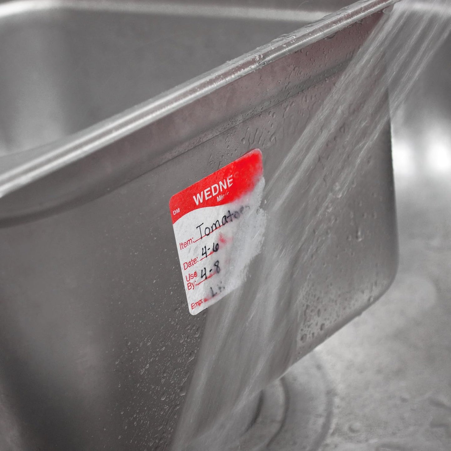 DayMark Safety Systems Day of The Week 1" Square Dissolvable Labels, Monday-Sunday, Dispenser Box Included (3,500 Labels)