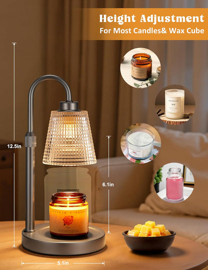 Candle Warmer Lamp with Timer Home Decor Birthday Gifts for Women