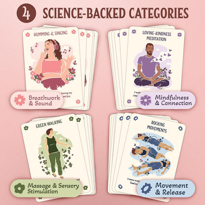 70 Vagus Nerve Exercises - Cards for Nervous System Regulation