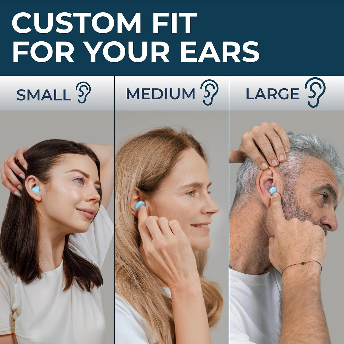 Peace&Quiet PQ Wax Ear Plugs for Sleeping - 30 Silicone Wax Earplugs