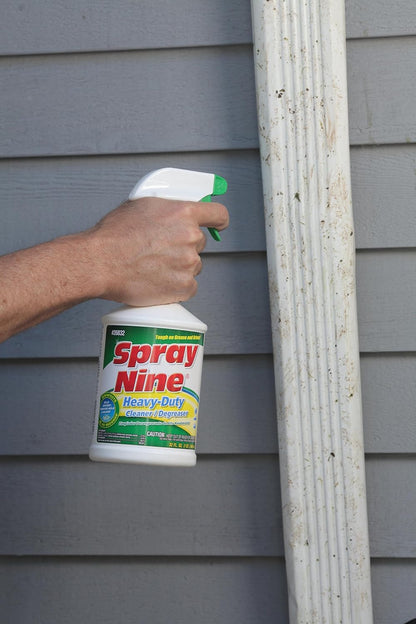 Spray Nine 26832 Heavy Duty Cleaner, Degreaser & Disinfectant for Kitchens, Bathrooms, Yard Equipment, Automotive & Industrial 32 Fl Oz. (Pack of 1)