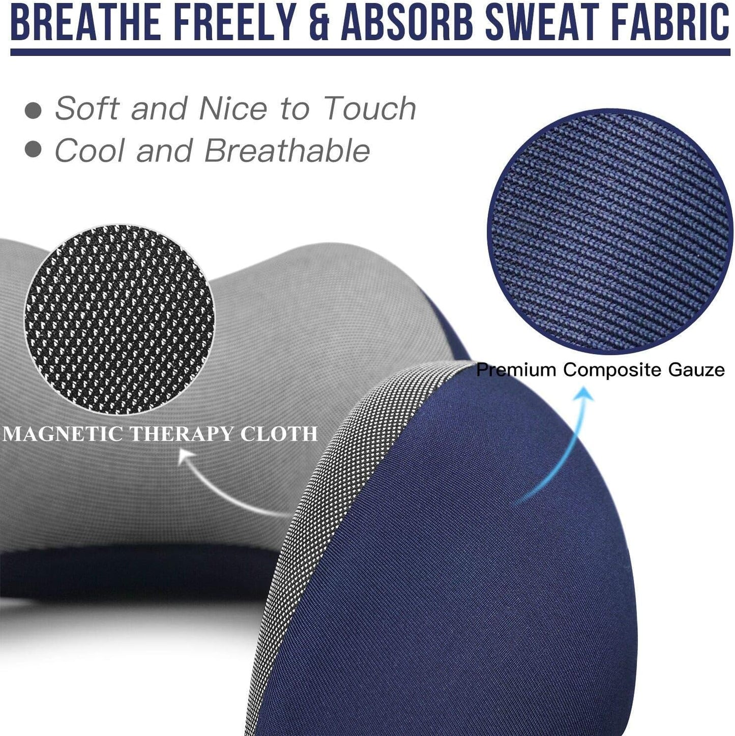 MLVOC Airplane Travel Neck Pillow for Sleeping, 3D-Eye Mask & Earplugs Kit | Curved Neck & Chin Support, Rope Lock Fit, Memory Foam Keeps It’s Shape, 3-in-1 Ki Includes: Eye Mask + Earplugs