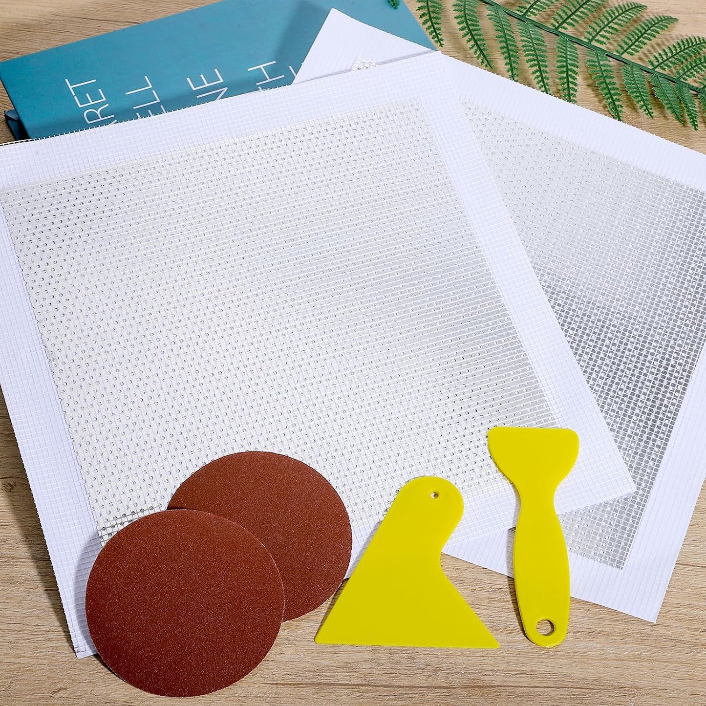 6 Pack Drywall Repair Patch, 10 X 10 Inch | Drywall Repair Kit Large Hole PatchRepair Heavy Duty Self-Adhesive Mesh Drywalls Patch Kit, Wall Patchs Sheetrock Repairs