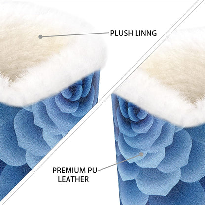 Plush Fluffy Lined Anti-scratch Eyeglasses Holder Protective Glasses Stand Case