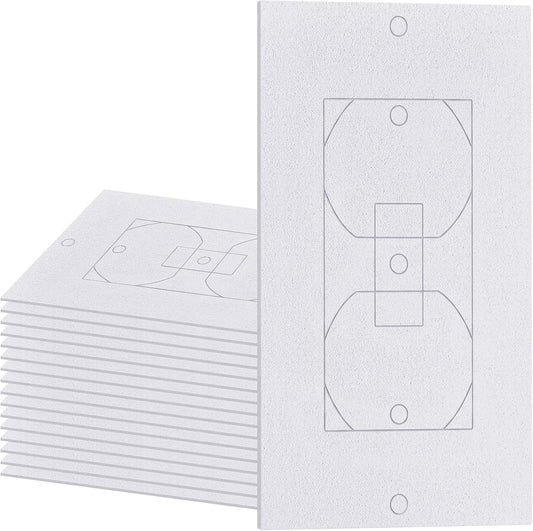 50 Pcs Outlet Insulation and Draft Sealers Foam Insulation Pads