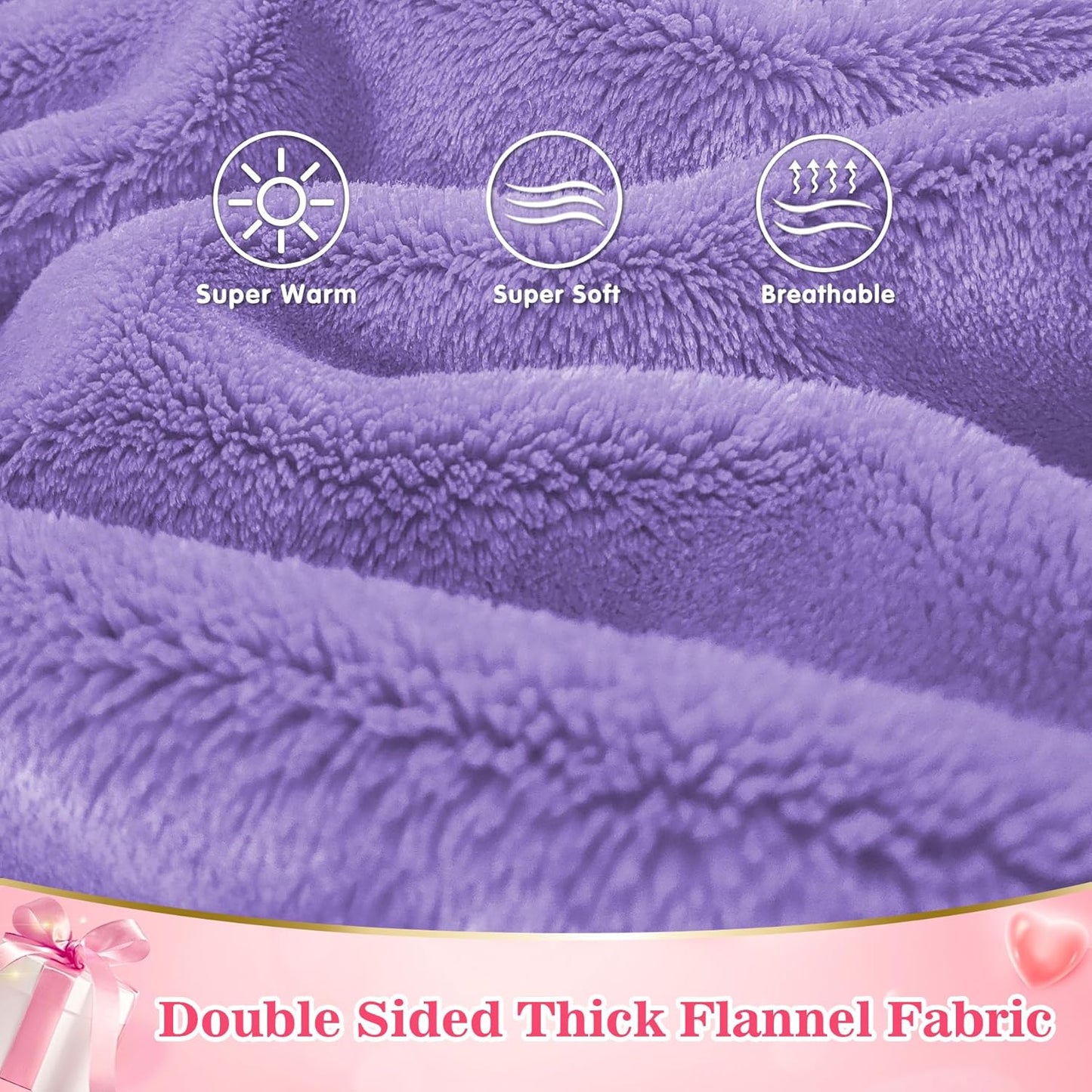 Wearable Blanket Sweatshirt Gifts for Women and Men, Warm and Cozy Giant Blanket Hoodie, Thick Flannel Blanket with Sleeves and Giant Pocket - Dark Gray