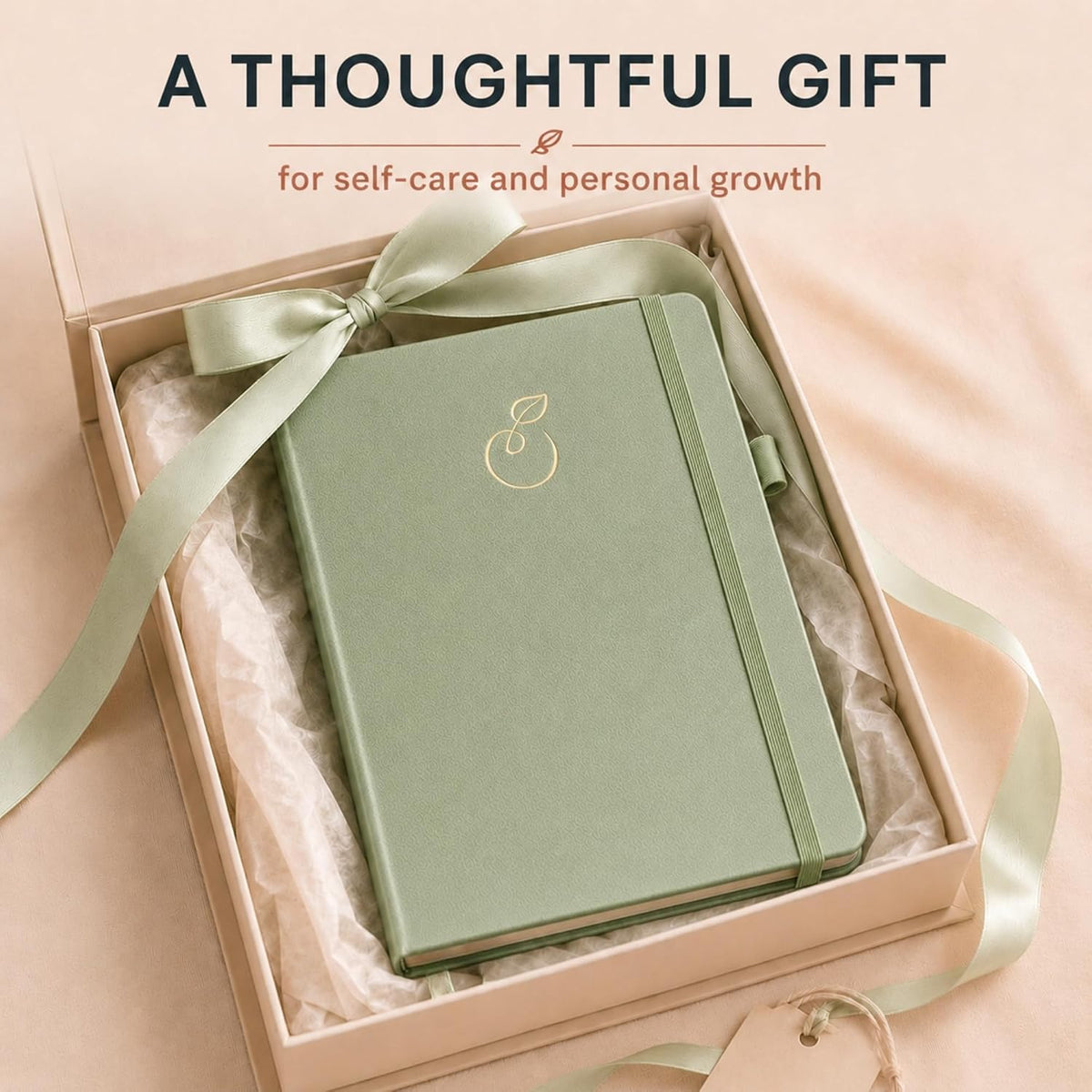 Life & Apples Daily Journal for Women, Guided with Prompts, Lavender