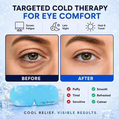 Eye Serenity Steam Eye Mask, Heated Eye Mask Fast Relief for Stye Unscented