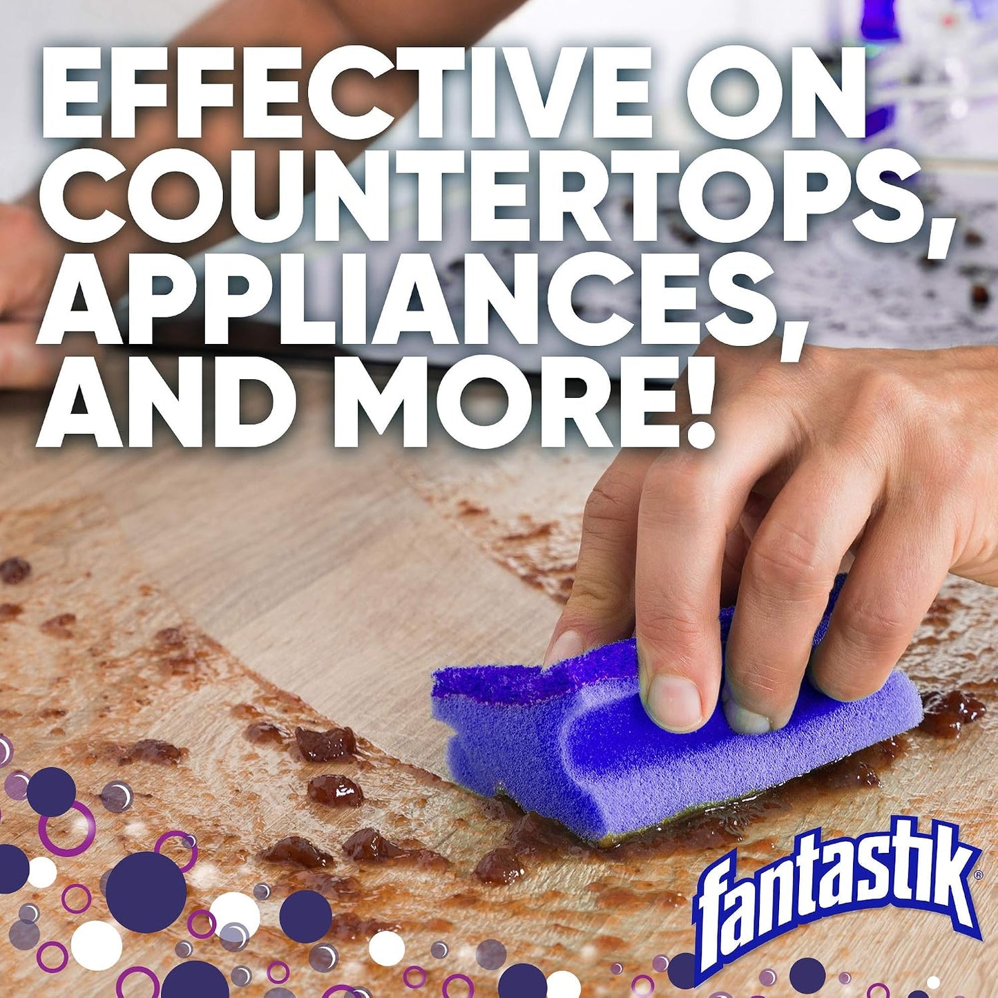 Fantastik All Purpose Cleaner, Multipurpose Surface Cleaner & Kitchen Grease Removal, Packaging Designed to Prevent Leakage and Breakage, Fresh Scent, 32 Fl Oz