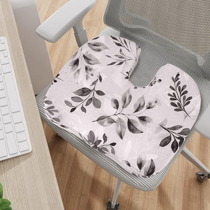 Tailbone Pain Relief Cushion, Memory Foam Seat Cushion for Coccyx Sciatica Pain Pressure Relief Office Desk Chair
