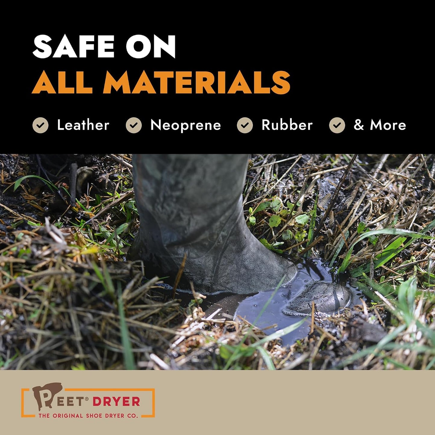 PEET, Original Dryer, Electric Shoe Dryer, Work Boots, Outdoor Gear, Athletic Gear, Silent,Energy-Efficient, Made in USA