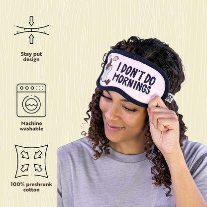 Lazy One Women's Cotton Face Mask for Sleep, Washable Sleeping Mask for Adults